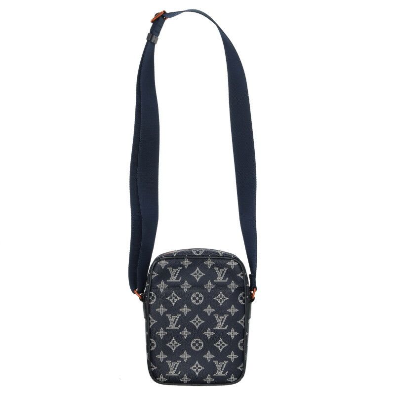 Louis Vuitton M43678 Danube PM Monogram Ink Upside Down Shoulder Bag Men PM