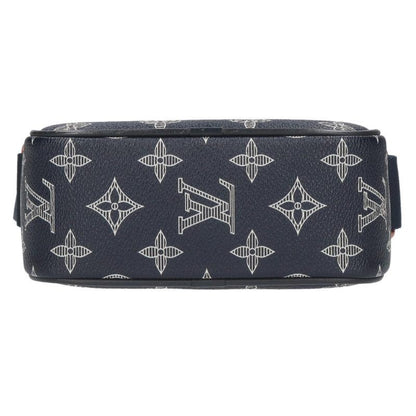 Louis Vuitton M43678 Danube PM Monogram Ink Upside Down Shoulder Bag Men PM