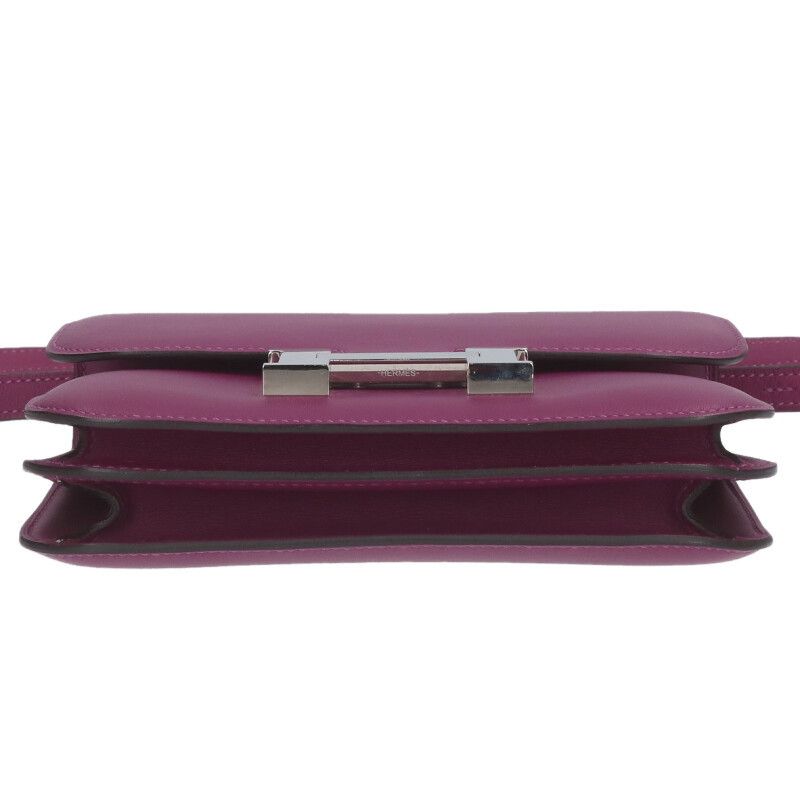 Hermes Constance Mini Y Engraved Svhardware Shoulder Bag Men 18