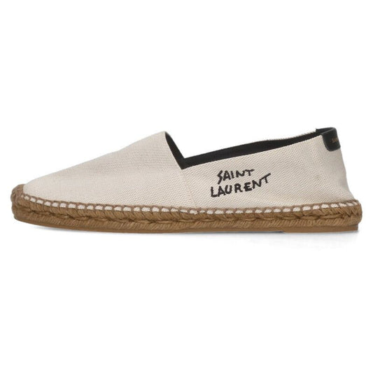 Saint Laurent Paris 605951 Logo Embroidered Espadrilles Men's 41