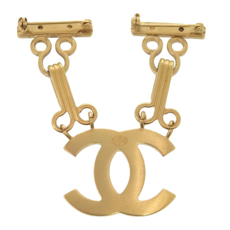Chanel Coco Mark Gold 03A Brooch Accessories 0935 Chanel