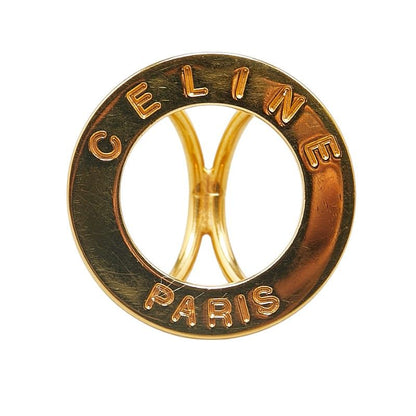 Celine Circle Gold Plated Ladies Celine
