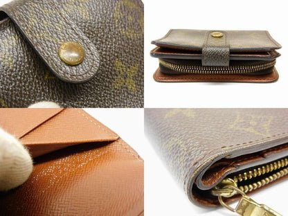 Vuitton Wallet - M61667 Mi0052 Monogram Compact Zip Wallet Louis Vuitton □7J