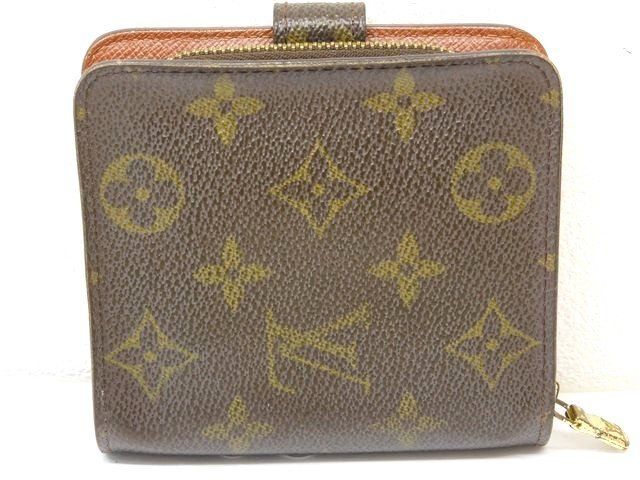 Vuitton Wallet - M61667 Mi0052 Monogram Compact Zip Wallet Louis Vuitton □7J