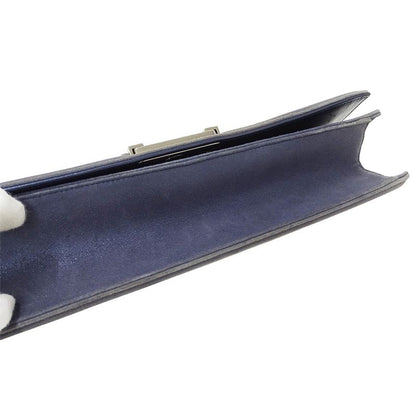 Chanel Bag Boy Chanel Ladies Brand Clutch Bag Second Bag Sequined Navy Silver