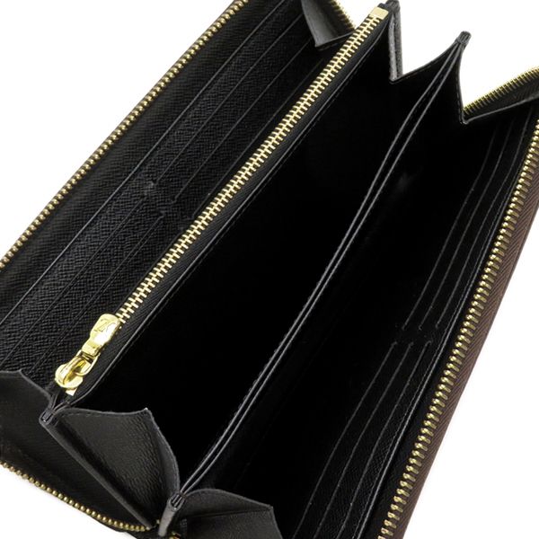 Louis Vuitton Long Wallet Zippy Wallet Monogram Canvas Monogram Giant Reverse