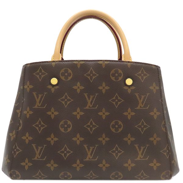 Louis Vuitton 2way Bag Montaigne BB Monogram Canvas Monogram Gold Hardware