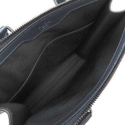 Louis Vuitton 2way Bag Sac Plastic Cross Leather Damierash Blue Gradient Black