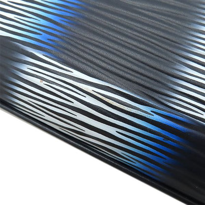 Louis Vuitton 2way Bag Sac Plastic Cross Leather Damierash Blue Gradient Black