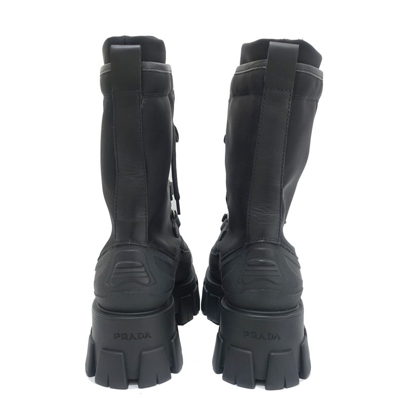 Prada Monolith Boots 1u363m 37 Notation JP Approx 23.5-24cm (9.45in)