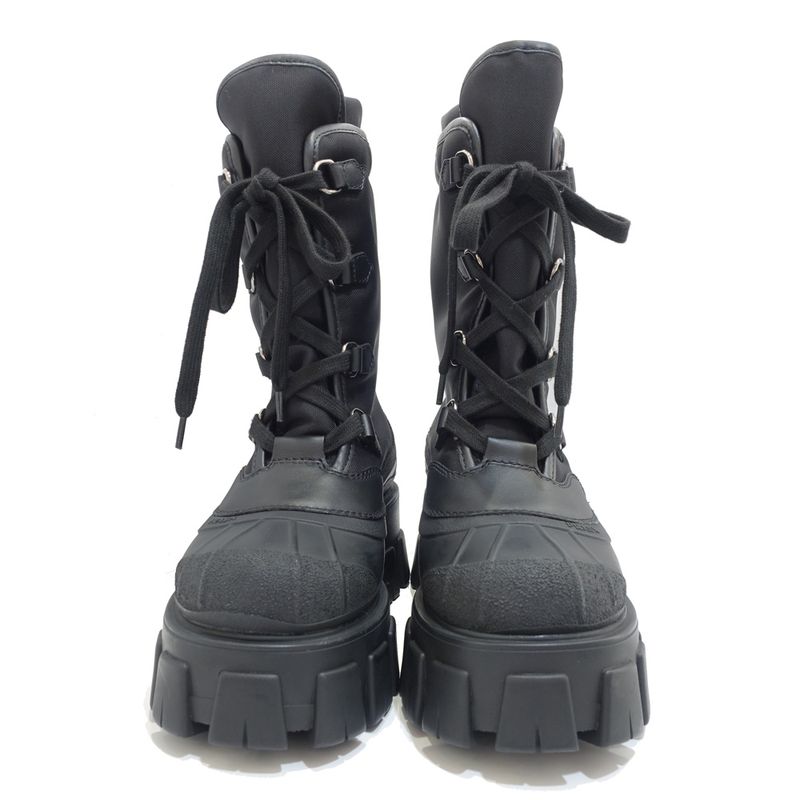 Prada Monolith Boots 1u363m 37 Notation JP Approx 23.5-24cm (9.45in)