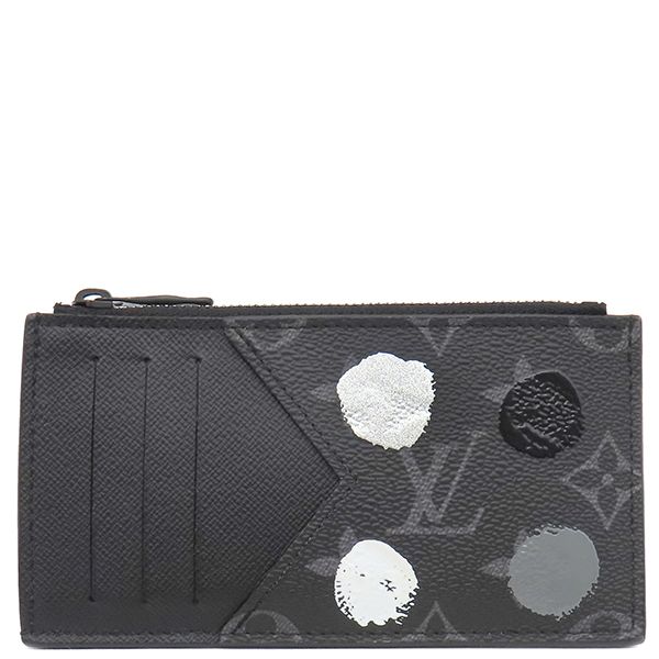 Louis Vuitton Coin Case Lv×yk Coin Card Holder Leather Monogram Eclipse