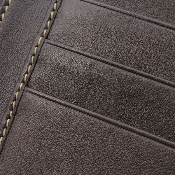 Gucci Long Wallet Lovely Heart GG Canvas Beige and Ebony Gold Hardware Brown