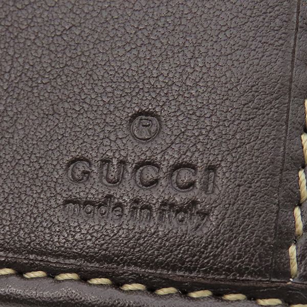 Gucci Long Wallet Lovely Heart GG Canvas Beige and Ebony Gold Hardware Brown