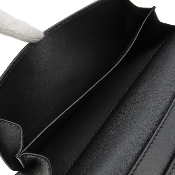 Gucci Long Wallet Diamante Fabric Leather Wool Black and Brown Gold Hardware