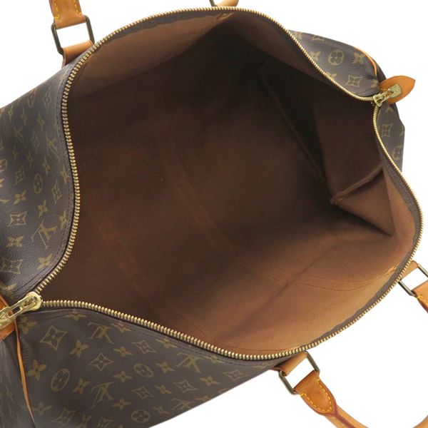Louis Vuitton Boston Bag Keepall 60 Monogram Canvas Monogram Gold Hardware