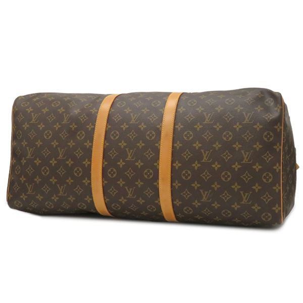 Louis Vuitton Boston Bag Keepall 60 Monogram Canvas Monogram Gold Hardware