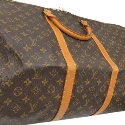 Louis Vuitton Boston Bag Keepall 60 Monogram Canvas Monogram Gold Hardware
