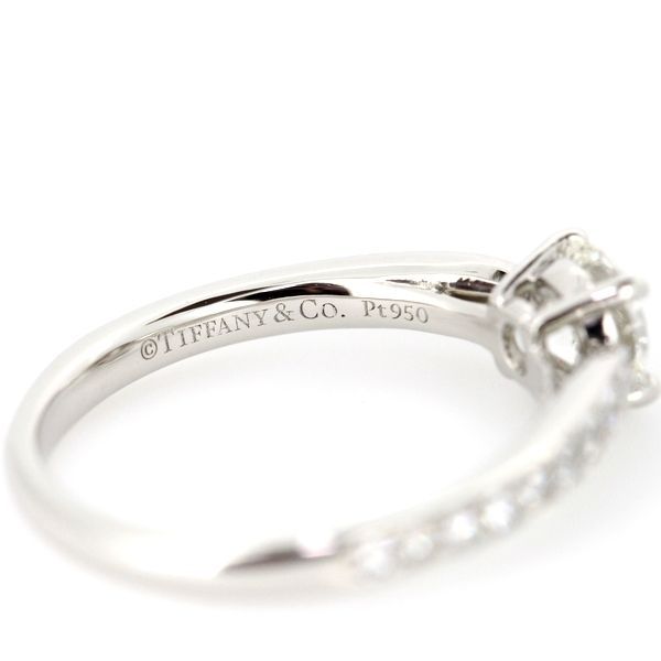 Tiffany & Co Harmony 050ct H-vvs1-3ex Diamond Ring Pt950