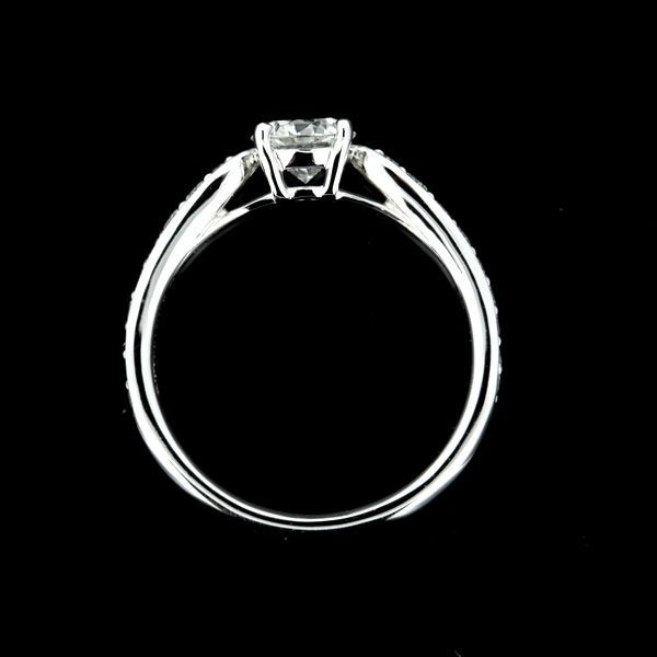 Tiffany & Co Harmony 050ct H-vvs1-3ex Diamond Ring Pt950