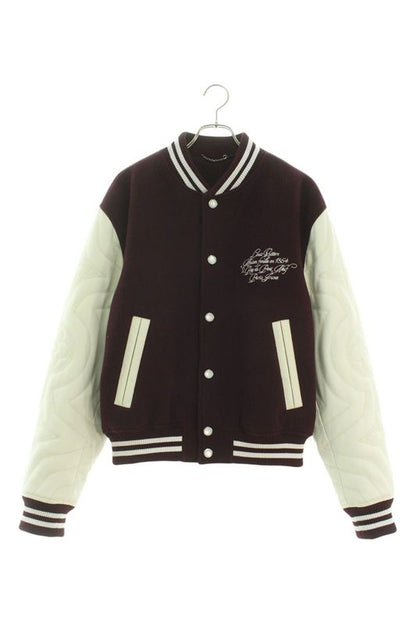 Louis Vuitton 25SS Rm251mm (9.88in) BQV Hsl12e Varsity Jacket With Sleeve