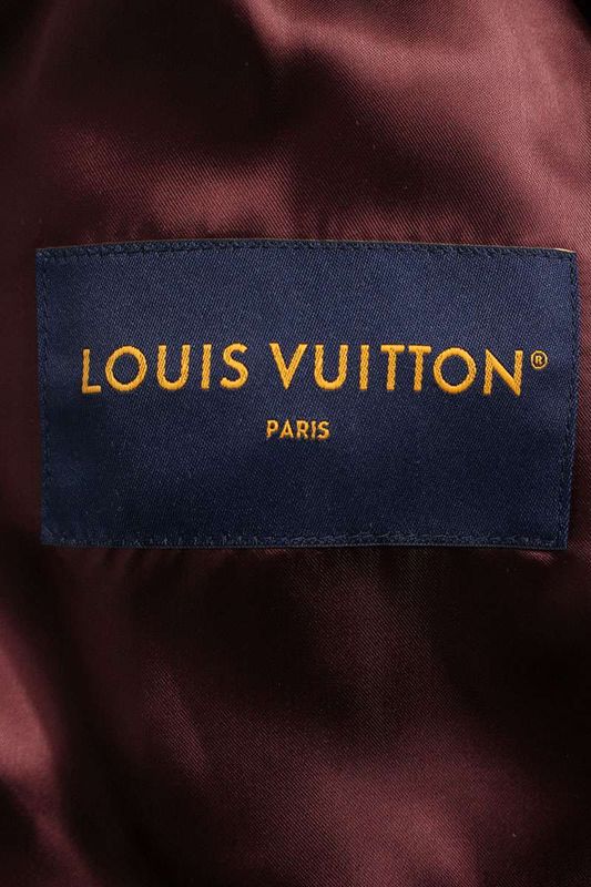 Louis Vuitton 25SS Rm251mm (9.88in) BQV Hsl12e Varsity Jacket With Sleeve