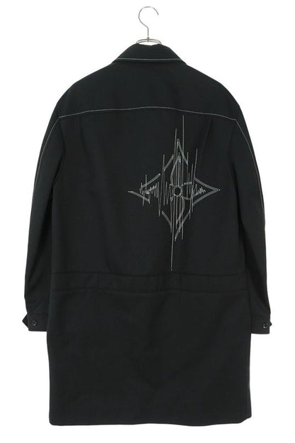 Louis Vuitton 23SS Rm2319 RM6 Hoc02e LV Embroidered Zip Coat Men 44