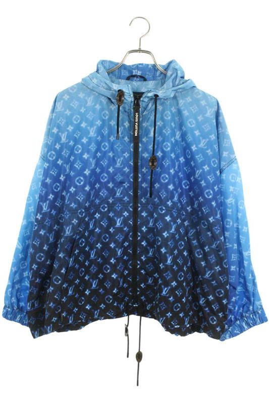 Louis Vuitton 23SS Rw231w V69 Foow49 Monogram Hooded Nylon Blouson Men 38