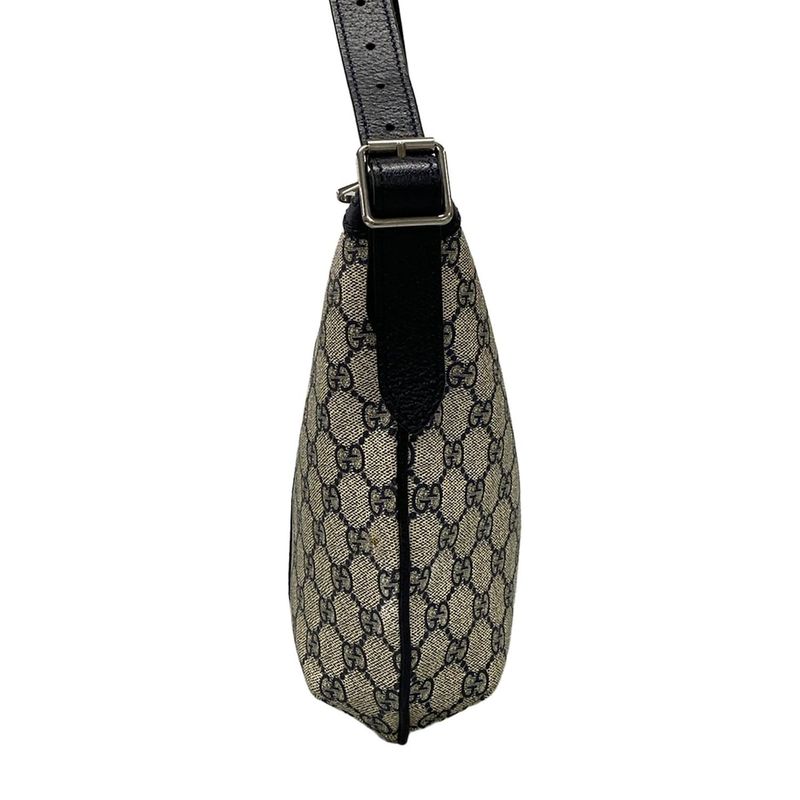 Gucci Shoulder Bag Ophidia GG Small Shoulder Bag 598125 Ivory X Dark Navy X Red