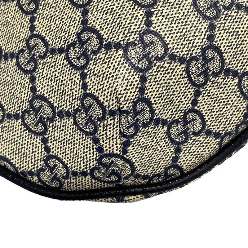 Gucci Shoulder Bag Ophidia GG Small Shoulder Bag 598125 Ivory X Dark Navy X Red