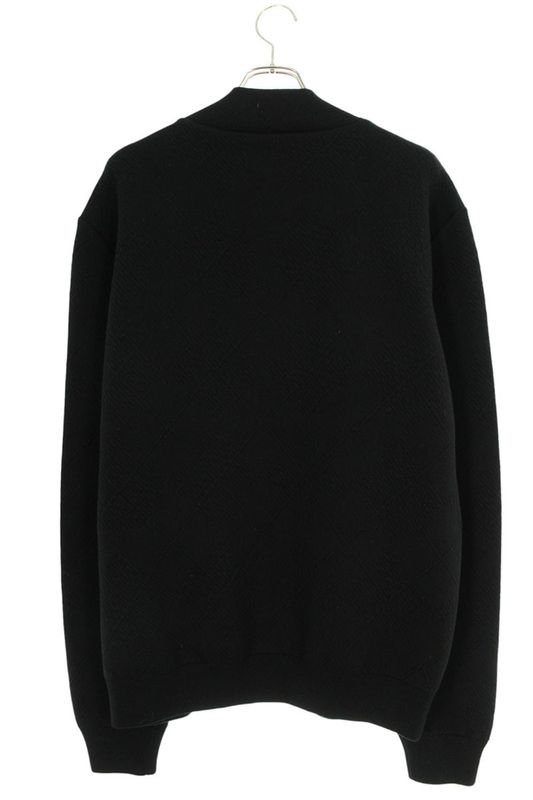 Louis Vuitton 25SS Rm251mm (9.88in) PWU Hsn20w Textured Knit Wool Blend Blouson