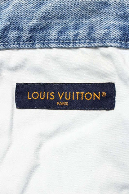 Louis Vuitton 25SS Rm251mm (9.88in) PNB Hsd18w Monogram Skate Denim Pants Men's