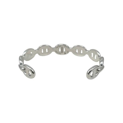Hermes Bracelet Chaine D'ancre Anchene Bangle Sh Size Ag925 Silver Hermes