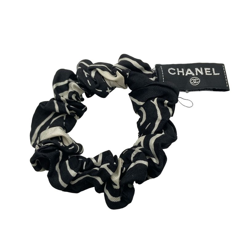 Chanel Chouchou - Silk Black And White