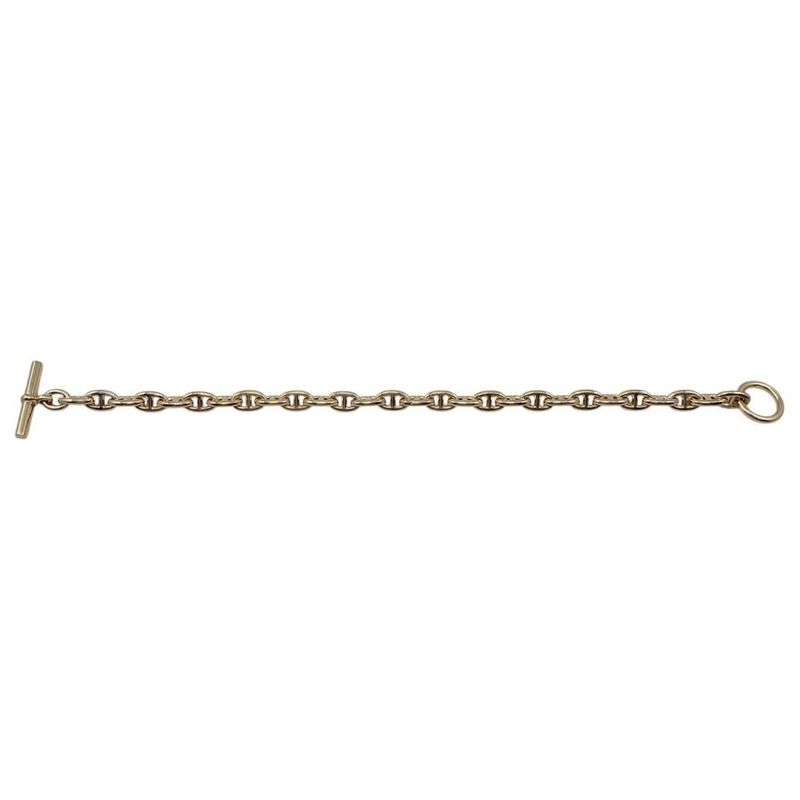 Hermes Bracelet Chaine D'ancre TPM H218836b 00028 28 Frames Au750 Yellow Gold