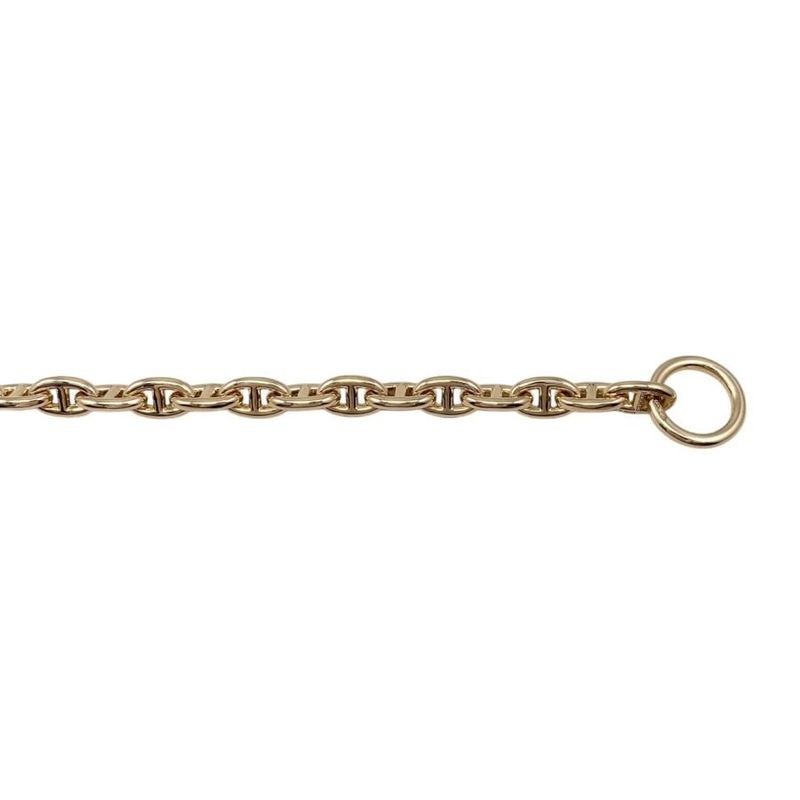 Hermes Bracelet Chaine D'ancre TPM H218836b 00028 28 Frames Au750 Yellow Gold