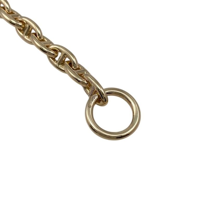 Hermes Bracelet Chaine D'ancre TPM H218836b 00028 28 Frames Au750 Yellow Gold