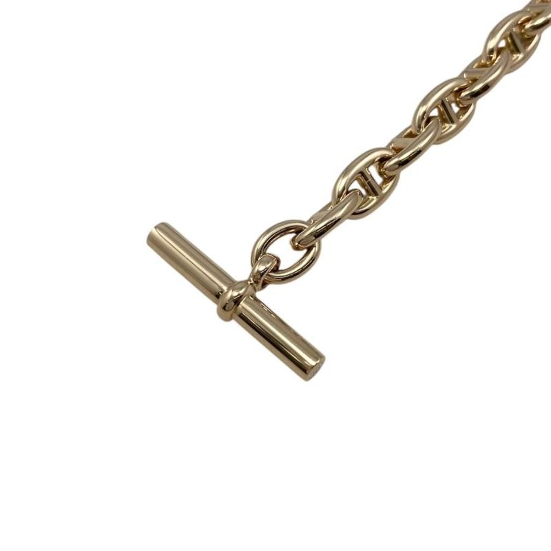 Hermes Bracelet Chaine D'ancre TPM H218836b 00028 28 Frames Au750 Yellow Gold