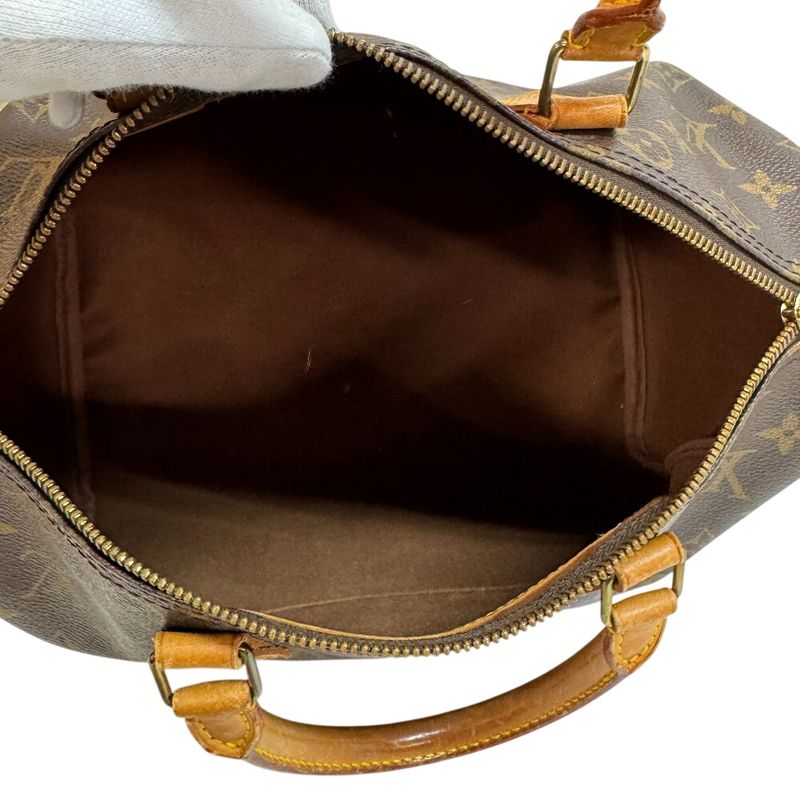 Louis Vuitton M41526 Speedy 30 Boston Bag Monogram Handbag Bag Cabasn Brand