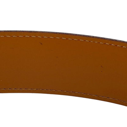 Hermes 1982 Chaine D'ancre Belt Brand Black Men's