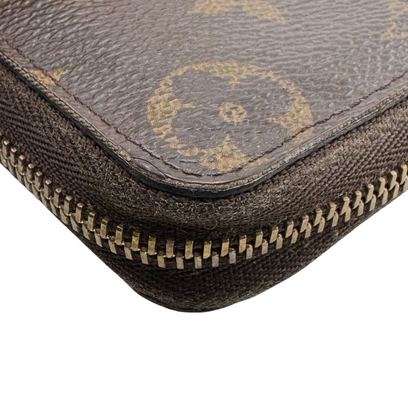 Louis Vuitton M60067 Zippy Coin Purse Monogram Coin Case Wallet Brand Coin