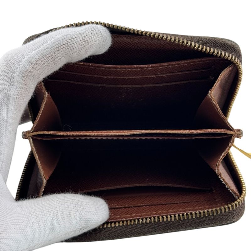 Louis Vuitton M60067 Zippy Coin Purse Monogram Coin Case Wallet Brand Coin
