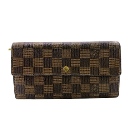 Louis Vuitton N61726 Portefeuille Sarah Damier Long Wallet Brand Card Holder