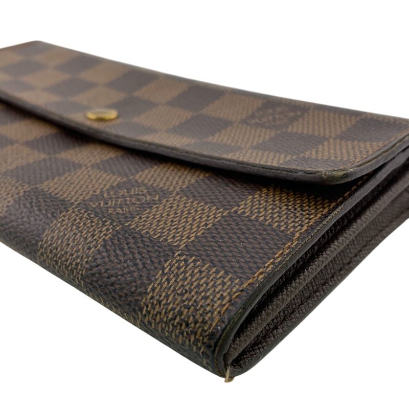 Louis Vuitton N61726 Portefeuille Sarah Damier Long Wallet Brand Card Holder