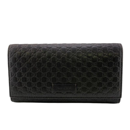 Gucci 449396 Long Wallet Micro Guccissima Long Wallet Branded Card Holder Coin
