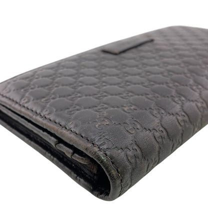 Gucci 449396 Long Wallet Micro Guccissima Long Wallet Branded Card Holder Coin