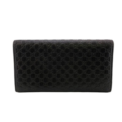 Gucci 449396 Long Wallet Micro Guccissima Long Wallet Branded Card Holder Coin