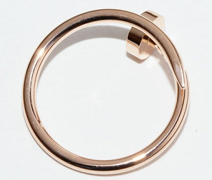 Cartier Ring 18K Pink Gold Juste Un Clou Ring SM Small Model B42258