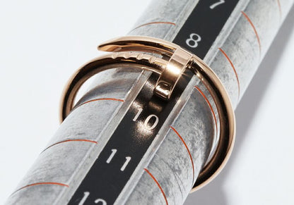 Cartier Ring 18K Pink Gold Juste Un Clou Ring SM Small Model B42258