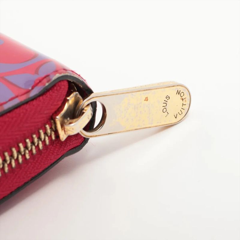 Louis Vuitton Suite Monogram Zippy Wallet M90123 Leather Long Wallet Round